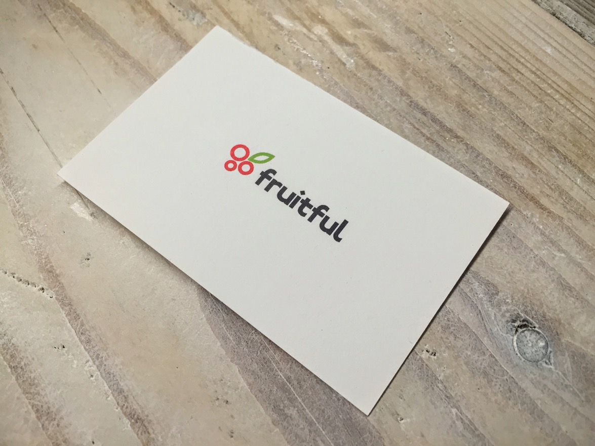 Fruitful business cards