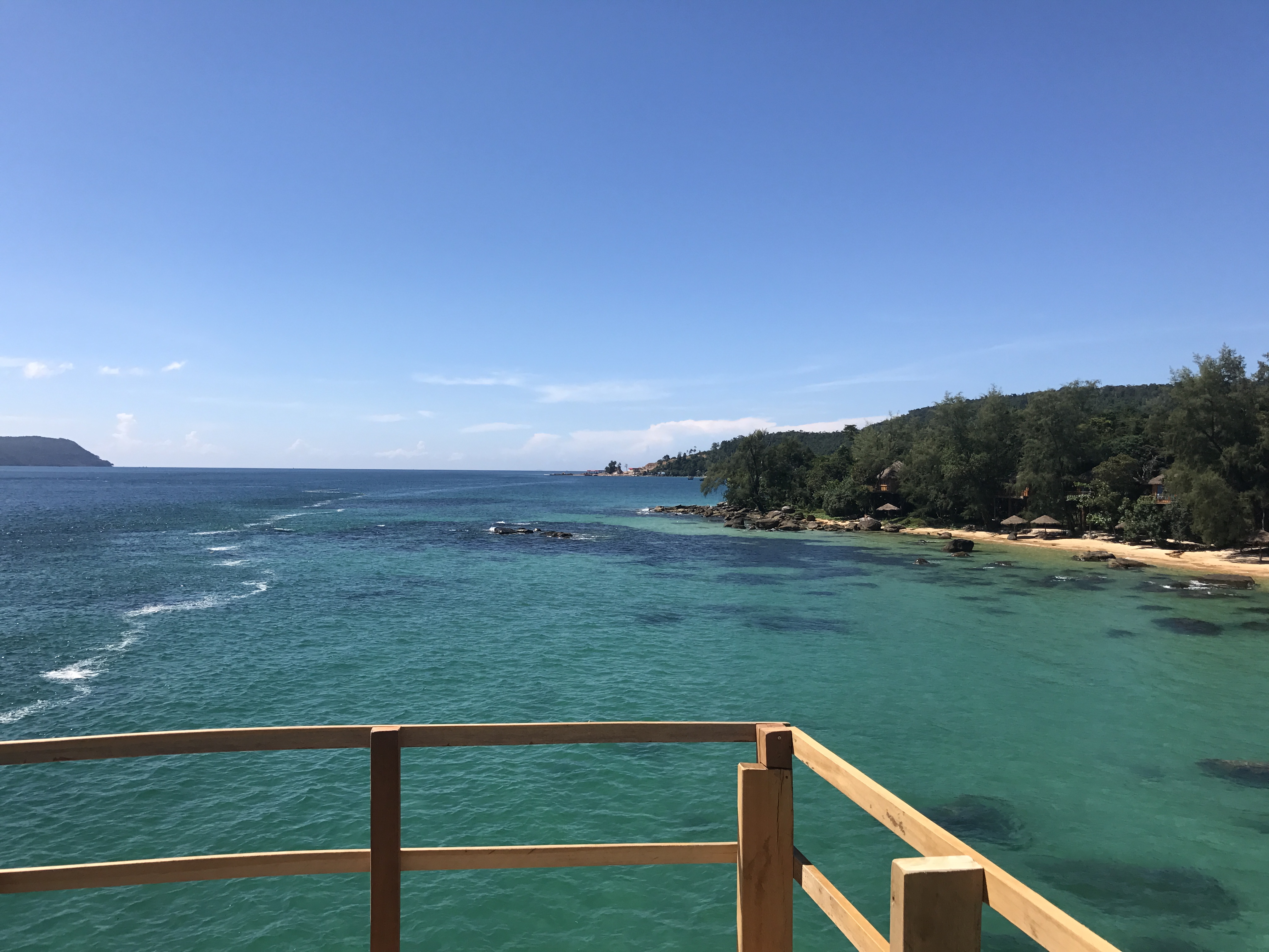 the view from the top of the platform